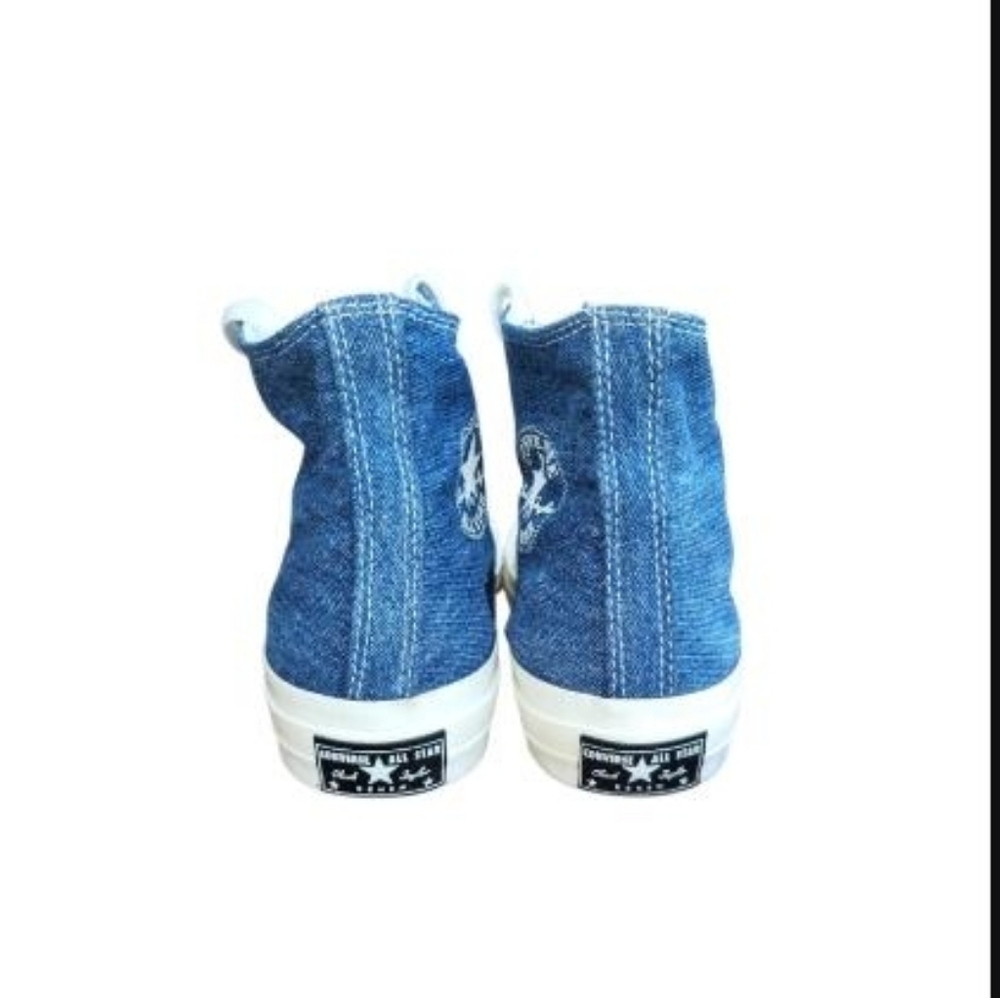 Converse Chuck 70 Taylor Renew High Top All Star Denim Blue Sneaker Women 11 Con - Picture 7 of 15